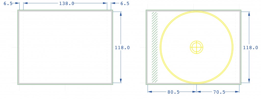 Normer för baksides ilägg (Inlay)